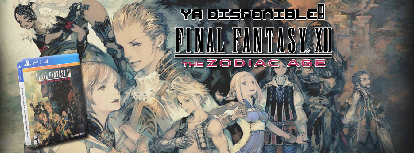 FINAL FANTASY XII THE ZODIAC AGE EDICION STEELBOOK